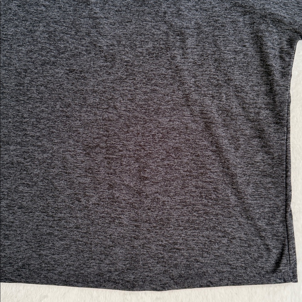 Beyond Yoga | Featherweight Morning Light Long Sleeve Pullover Top Gray/Black M - Picture 12 of 14